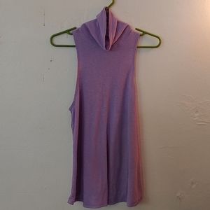 Free People Lavender lilac racerback tank top